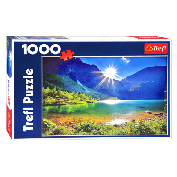 16608 Пазли "1000" - Озеро Морське Око, Татри, Trefl, 10202