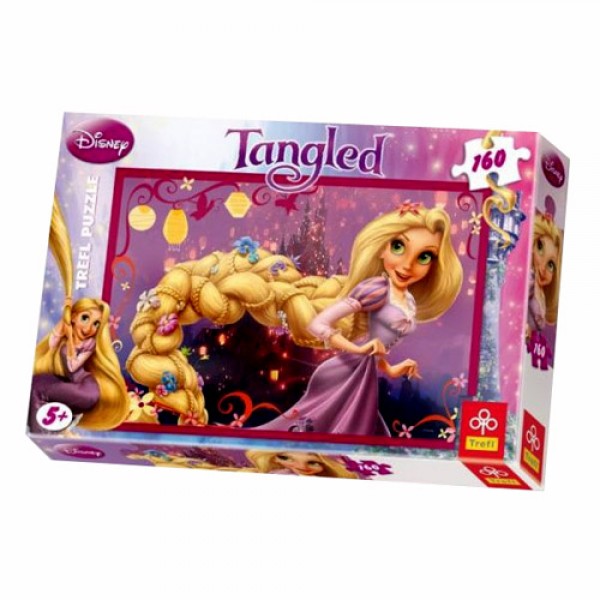 180954 Пазли "160" - Рапунцель, Disney Tangled, Trefl, 15194