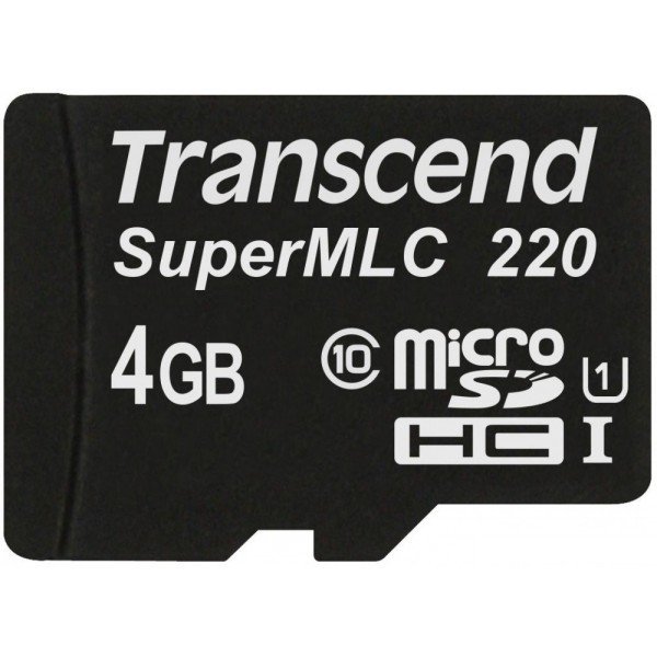 108621 Картка пам'яті Transcend 4Gb Class10 60mb/s
