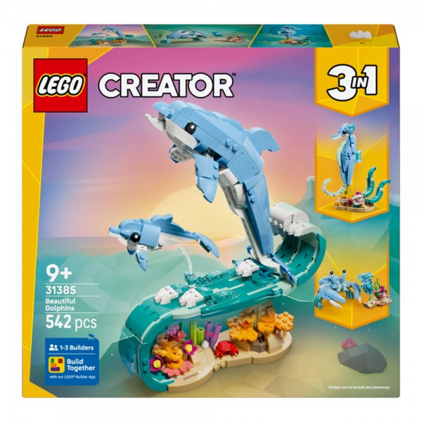 246092 Конструктор Морські тварини: красиві дельфіни