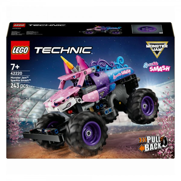 246094 Конструктор Monster Jam™ Sparkle Smash™ із функцією «Pull-Back»