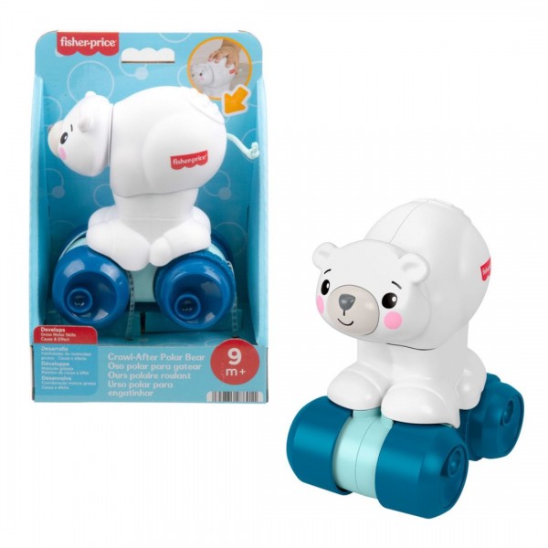233304 Полярний ведмедик "Повзи за мною" Fisher-Price