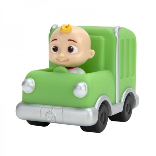 175392 Машинка CoComelon Mini Vehicles Зелений сміттєвоз