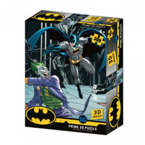 146552 Пазли 3D 33002 Batman, Джокер, 31-46см., 300дет., кор., 18-23-5см.