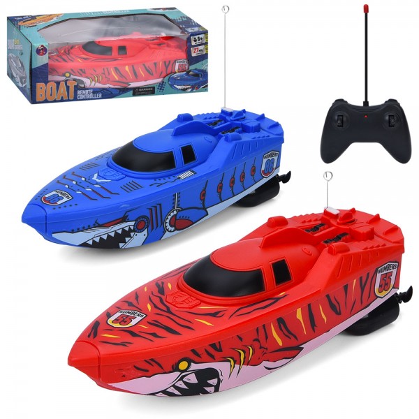 247789 Катер 0036-8р/к, 26см, 2 види, на бат-ці, в кор-ці, 26-9,5-12см