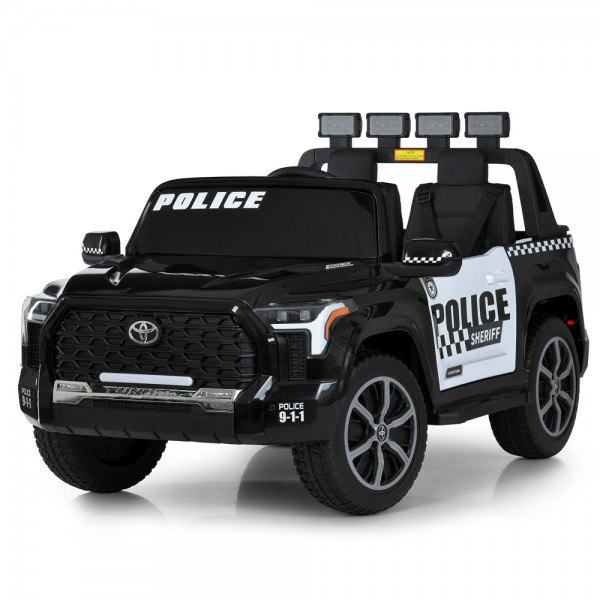 241360 Джип M 6192EBLR-2-1(24V) 2,4Gрадіок.,1акум.24V5AH,2мот.200W,MP3,USB,TF,EVA,BT,шкіра,муз.,світло,чорн