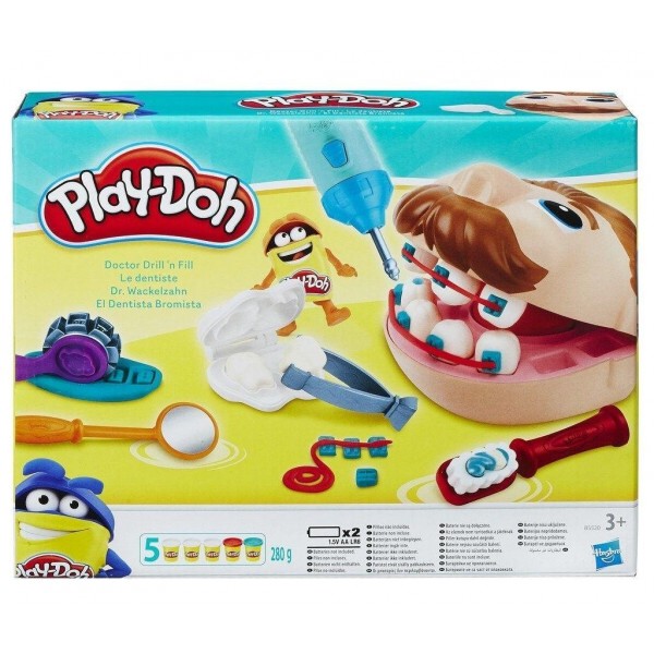 125220 ПЛАСТЕЛИН PLAY-DOH УСАЧ ЗУБАСТИК