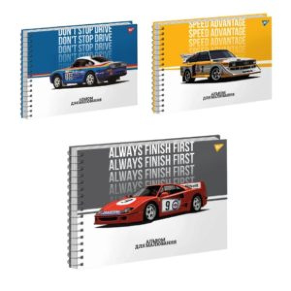 249538 Альбом для малювання Yes А4 20арк./100 спіраль Speed УФ-виб.