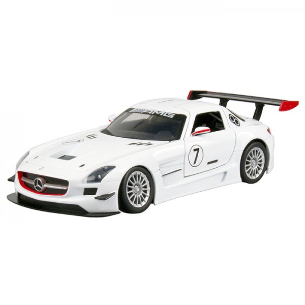 170757 Машина 73356 1:24 Mercedes-Benz SLS AMG GT3, мет.,відч. двері/капот,гум. колеса,кор.,24,5-10,5-11см.