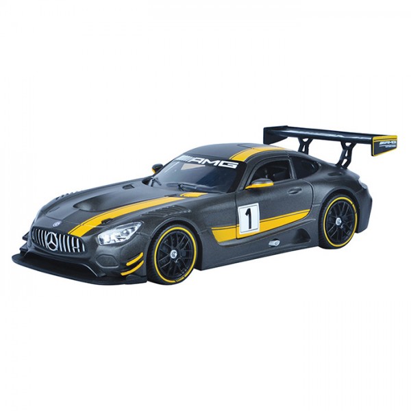 170759 Машина 73784 1:24, Mercedes-AMG GT3, мет., відч. двері, гум. колеса, кор., 24,5-10,5-11 см.