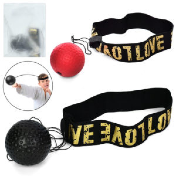 249850 Тренажер MS 3258-2 м'яч для боксу, fight ball, фомовий, 6см, резинка на голову, 2кольори, кул.,