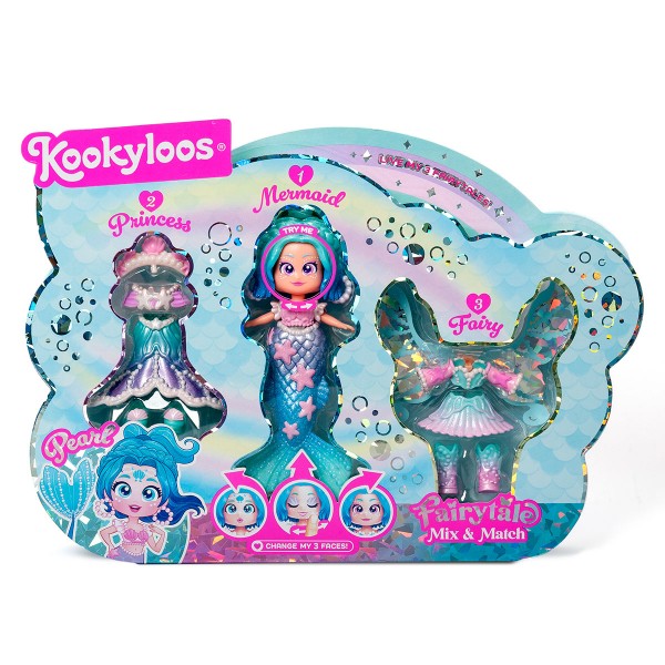 241408 Ігровий набір з лялькою KOOKYLOOS серії "Fairytale" - ПЕРЛ