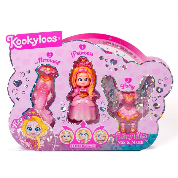 241410 Ігровий набір з лялькою KOOKYLOOS серії "Fairytale" - СЕРДЕНЬКО