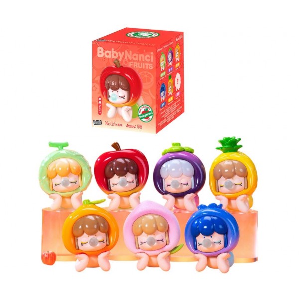 245266 Колекційна фігурка POP TOP Rolife серії "Nanci" - ФРУКТОВІ КРИХІТКИ (у дисп., в ас.)