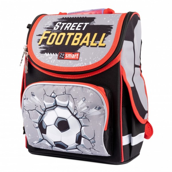 153286 Рюкзак шкільний каркасний Smart PG-11 Football
