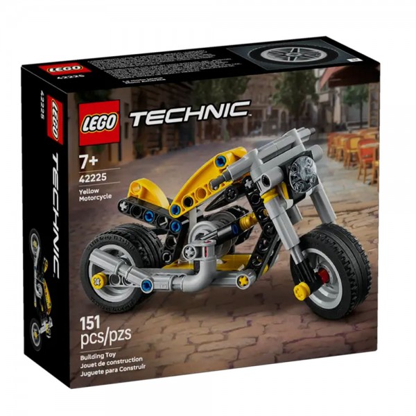 248626 Конструктор Жовтий мотоцикл