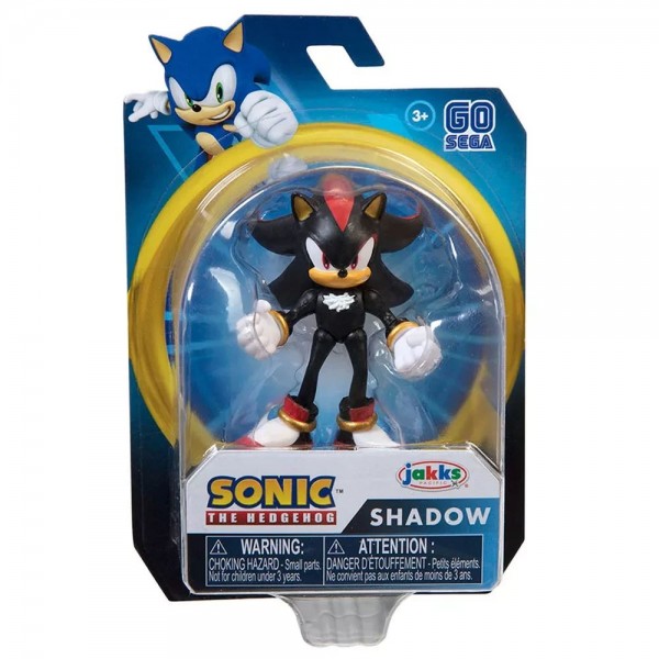 182461 Ігрова фігурка з артикуляцією SONIC THE HEDGEHOG - МОДЕРН ШЕДОУ (6 cm)