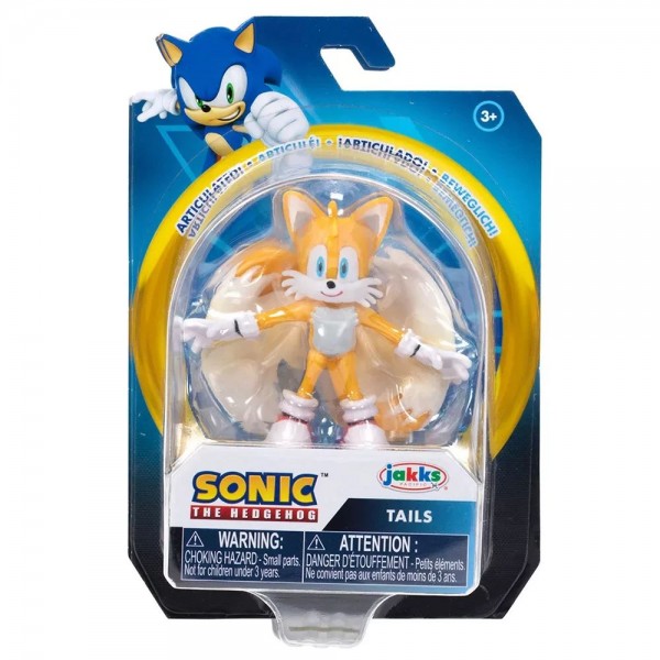 182462 Ігрова фігурка з артикуляцією SONIC THE HEDGEHOG - МОДЕРН ТЕЙЛЗ (6 cm)