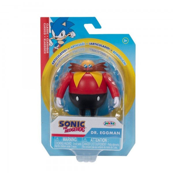 182463 Ігрова фігурка з артикуляцією SONIC THE HEDGEHOG - КЛАСИЧНИЙ ДОКТОР ЕГГМАН (6 cm)