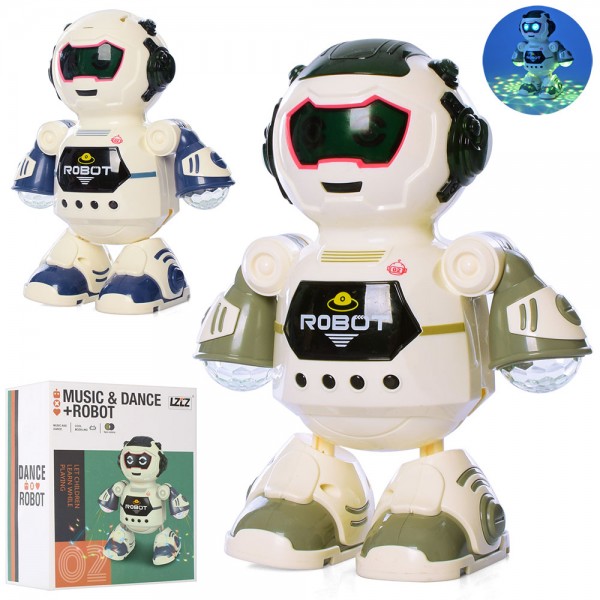 125869 Танцюючий робот Dance Robot зі світловими та звуковими ефектами,, LZCZ, 6678-2