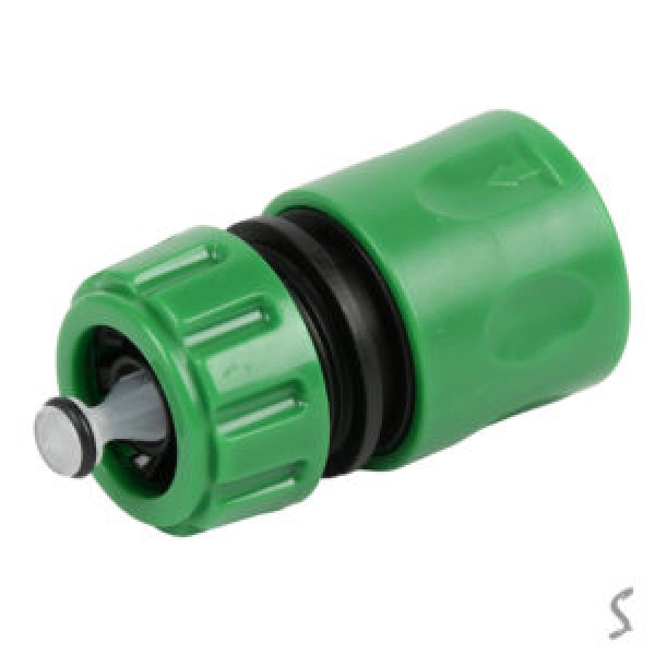 255894 Конектор для шлангу 1/2" з аквастопом 5.5см ABS R41965
