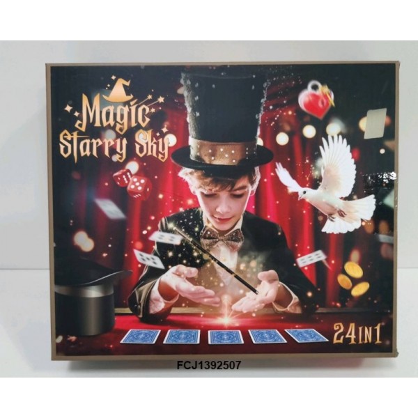 248298 Набір для творчості 030-38B фокуси, 24в1, кор., 27-23,5-6 см.