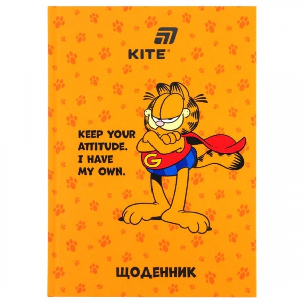 252654 Щоденник шкільний, тверда обкл, GF