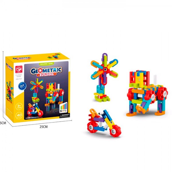 246529 Конструктор 188-707 40дет, кор., 25-25-6,5см