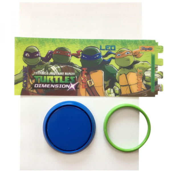 25445 Стакан для письмового приладдя розбірний "Ninja Turtles"