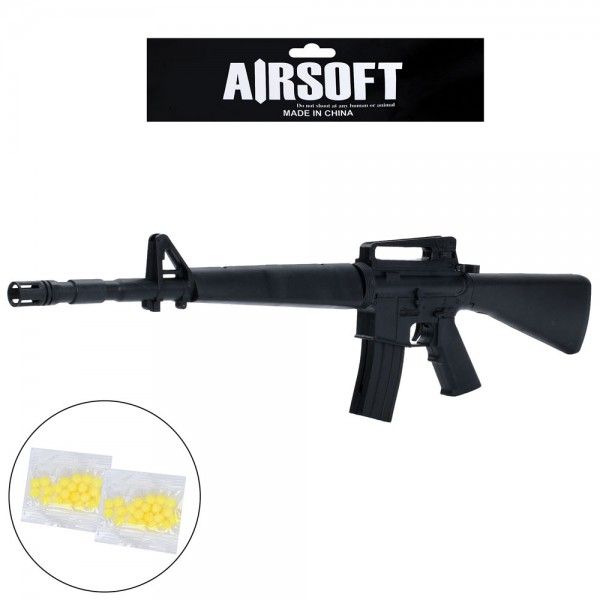 244276 Автомат 223-A1 пластикові кулі, кул., 63-18-4 см.