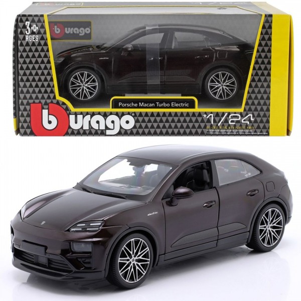 250645 Автомодель - PORSCHE MACAN 4 ELECTRIC (чорний, 1:24)