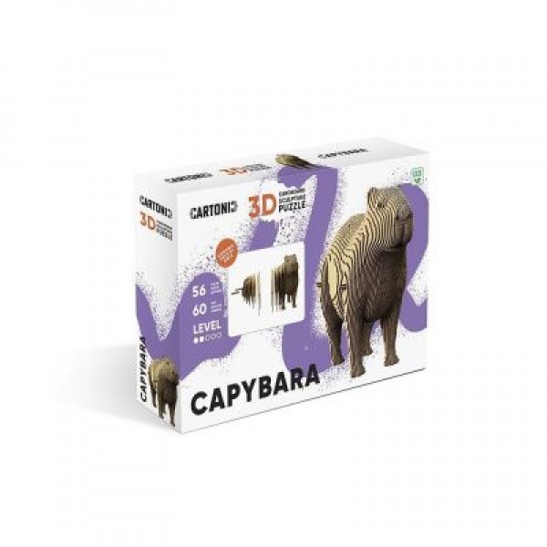 192598 Картонний конструктор "Cartonic 3D Puzzle CAPYBARA"