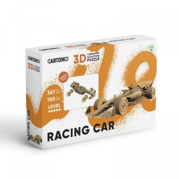 192606 Картонний конструктор "Cartonic 3D Puzzle RACING CAR"