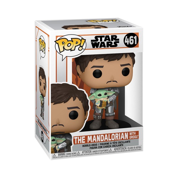 172150 Ігрова фігурка FUNKO POP! серії "Star Wars: Mandalorian" - МАНДАЛОРЕЦЬ З ҐРОҐУ