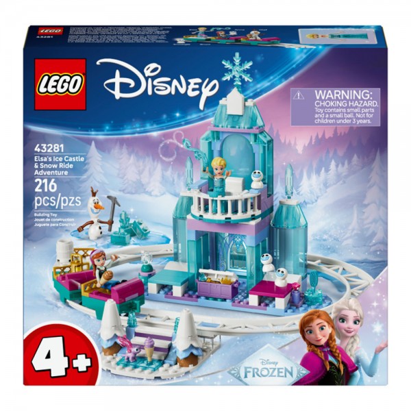 246107 Конструктор Крижаний палац Ельзи та веселе катання на санчатах