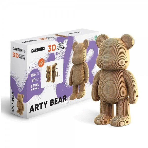 241773 Картонний конструктор "Cartonic 3D Puzzle ARTY BEAR"