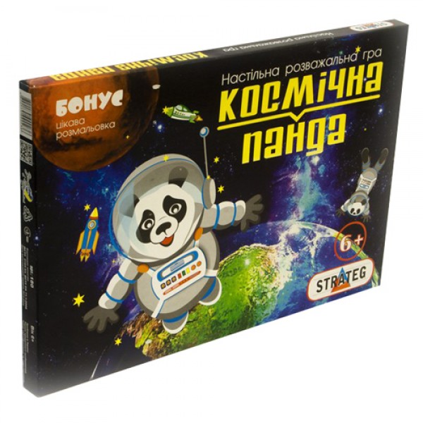 50816 Игра 180 (укр/рус.) Стратег,"Космічна Панда", в кор-ке,  37-25-2,5см