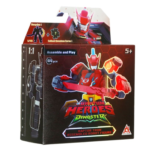 244605 Робот-конструктор DINOSTER - РАПТОР ТРОН