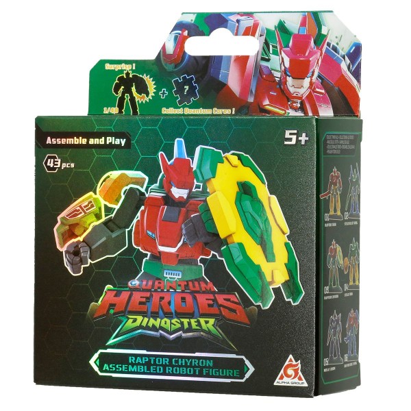 244607 Робот-конструктор DINOSTER - РАПТОР ХАЙРОН