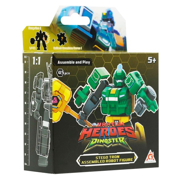 244608 Робот-конструктор DINOSTER - СТЕГО ТРОН