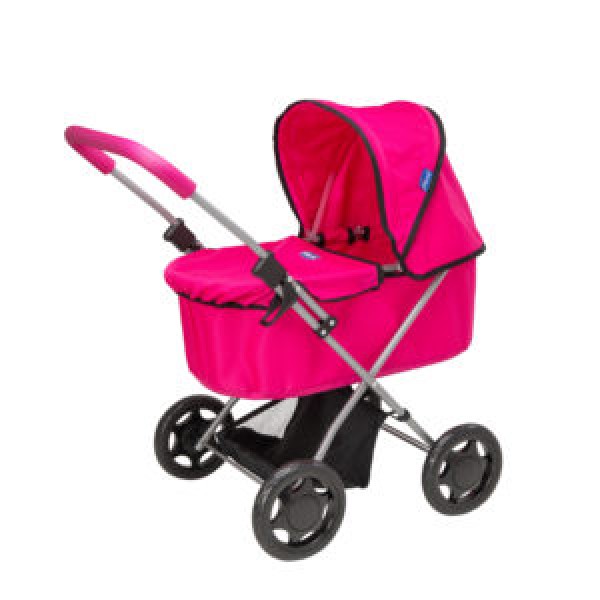 245337 Візок 1424059 для ляльки, класика, люлька, ручка EVA , кошик, метал, кор., 32,5-60-7,5 см. 