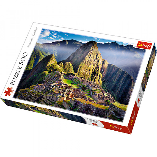 12684 Дитячі іграшки головоломки-пазли з картону Puzzles "500" - Historic Sanctuary of Machu Picchu / Tref