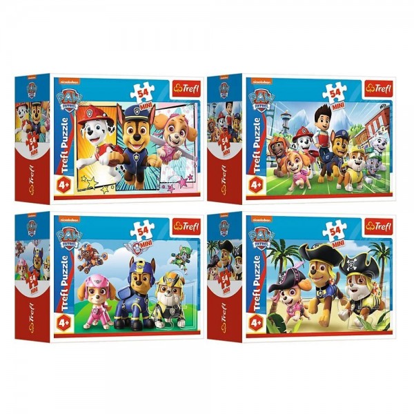 182100 Puzzles - "54mini" - Be like Paw Patrol / Viacom PAW Patrol