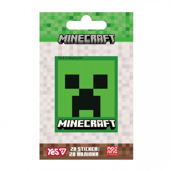 259558 Наліпка 2D Yes "Minecraft.Creeper"