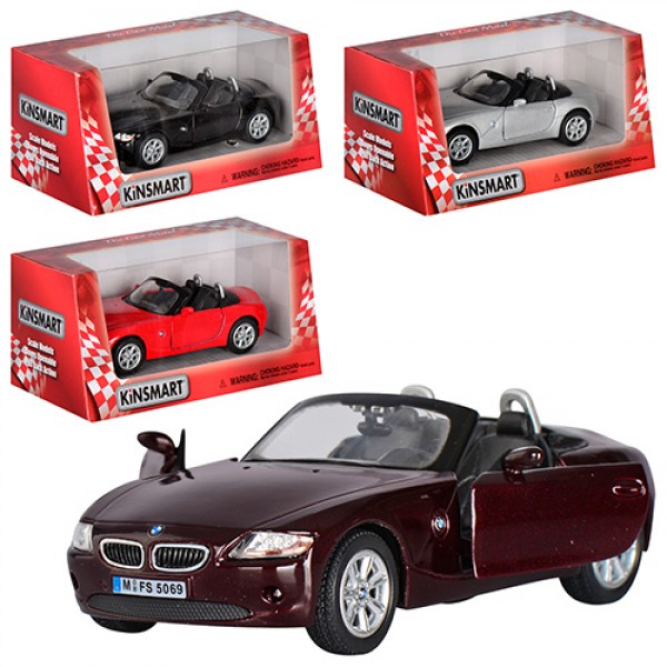 178633 Машинка KINSMART KT 5069 W BMW Z4, інерц., кор.