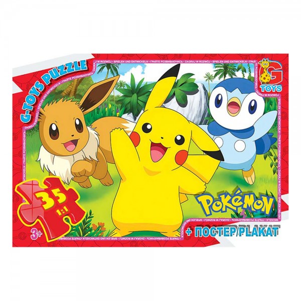 245503 Пазл із серії "Покемони". PM01