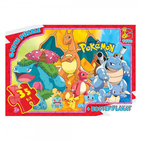 245504 Пазл із серії "Покемони". PM02