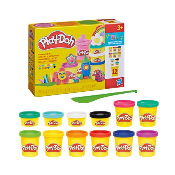 245210 PD Набір маси для ліплення, 12 баночок