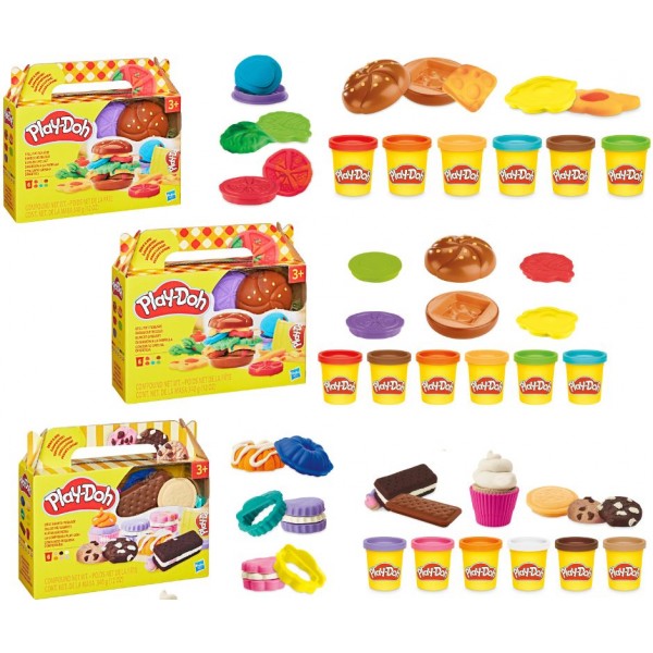 245214 PD Набір для творчості з масою для ліплення "Кулінарні формочки" в асортименті