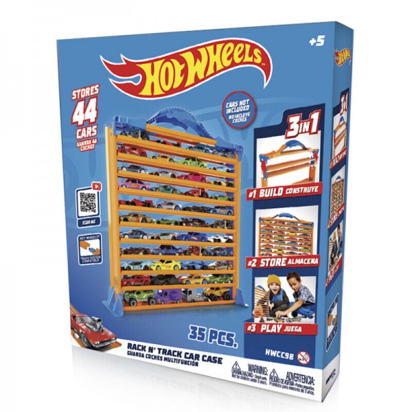 169118 Ігровий гараж з доріжками для зберігання машинок Hot Wheels